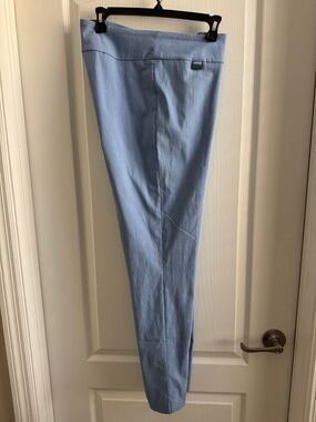 Peck & Peck Light Blue Ponte Trousers